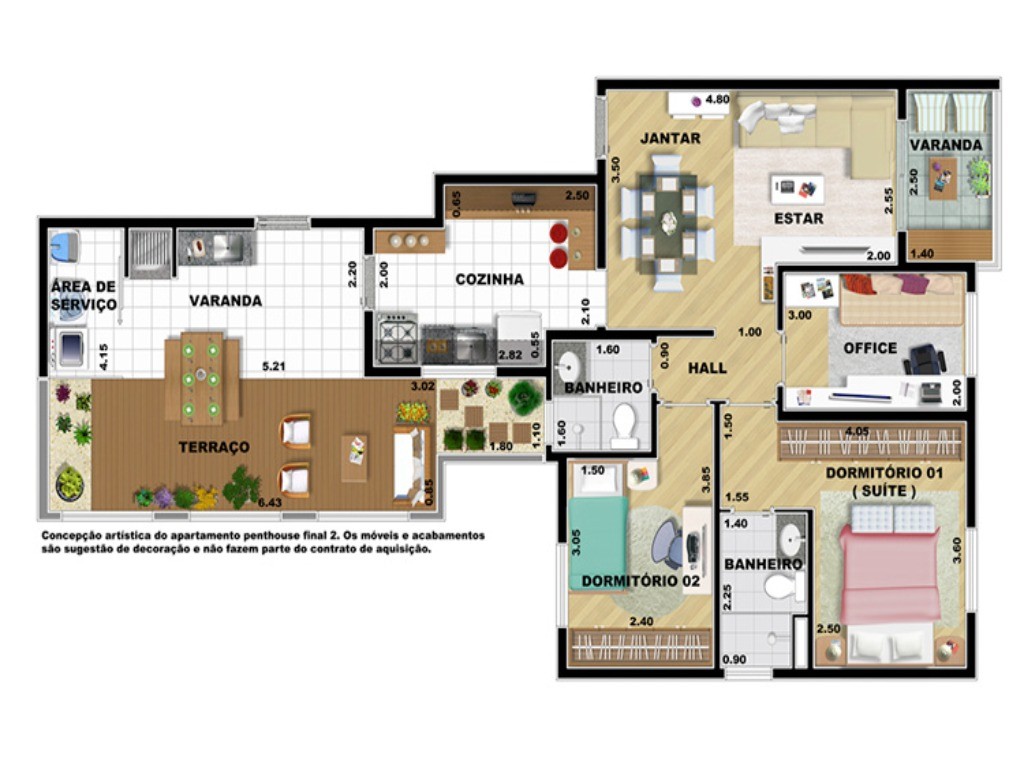 Apartamento, 3 quartos, 70 m² - Foto 8