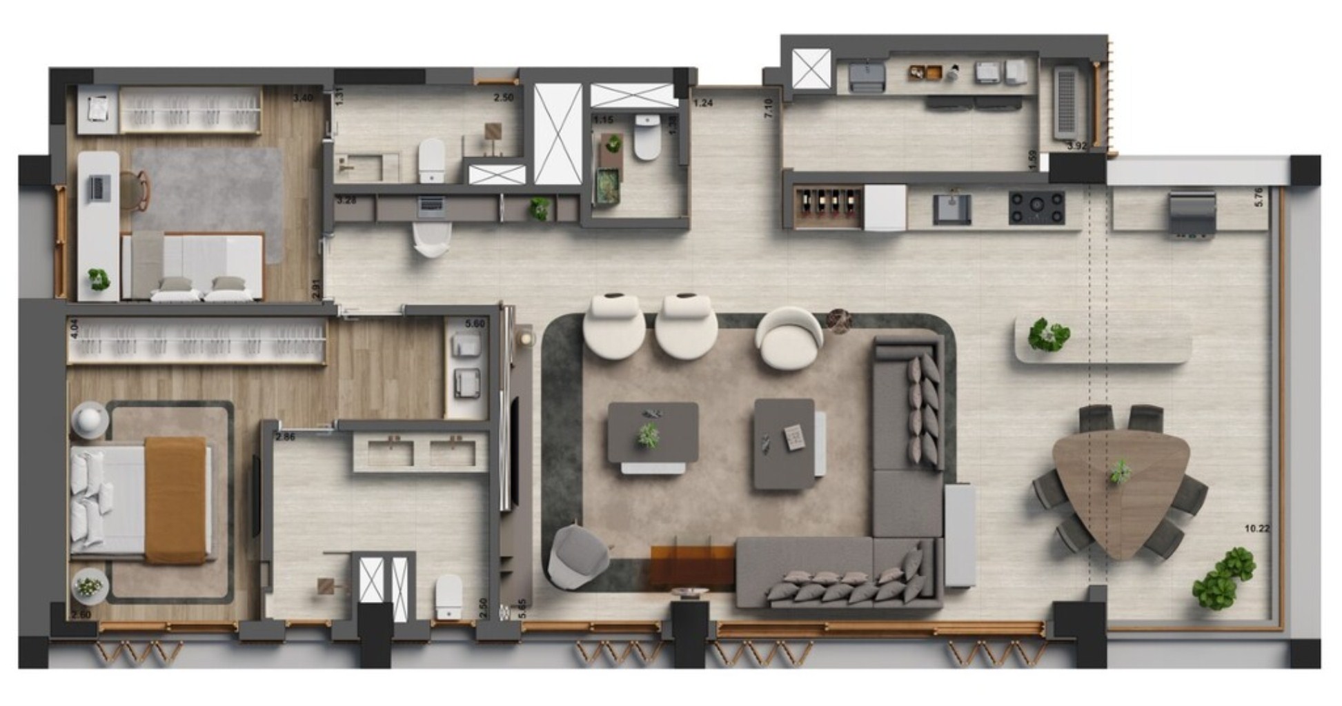 Apartamento, 2 quartos, 70 m² - Foto 29