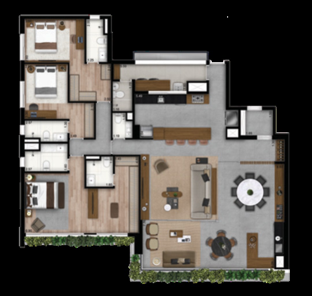 Apartamento, 4 quartos, 201 m² - Foto 18