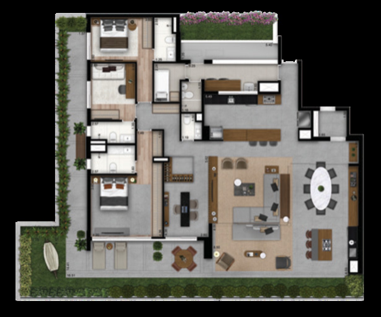 Apartamento, 4 quartos, 201 m² - Foto 20
