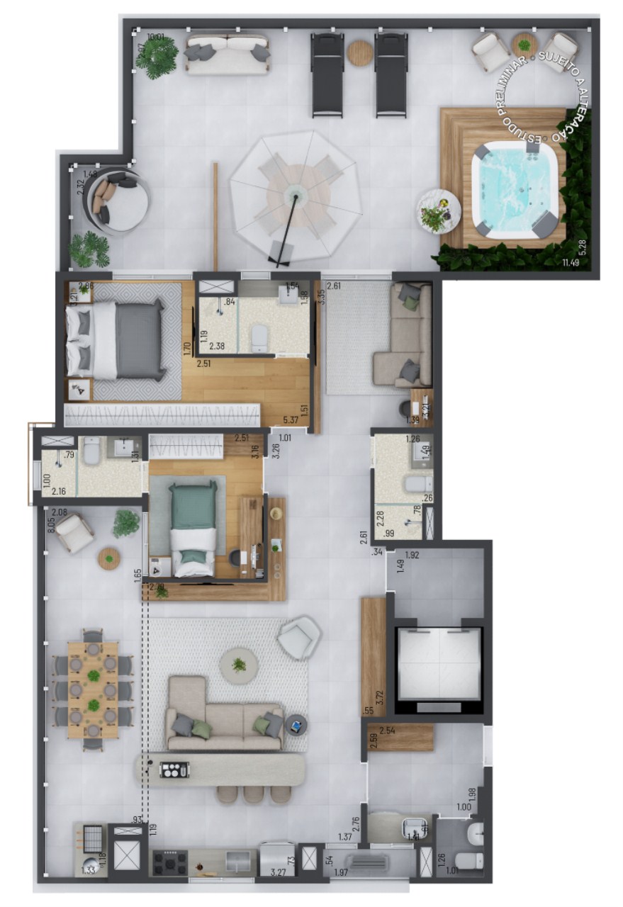 Apartamento, 3 quartos, 121 m² - Foto 19