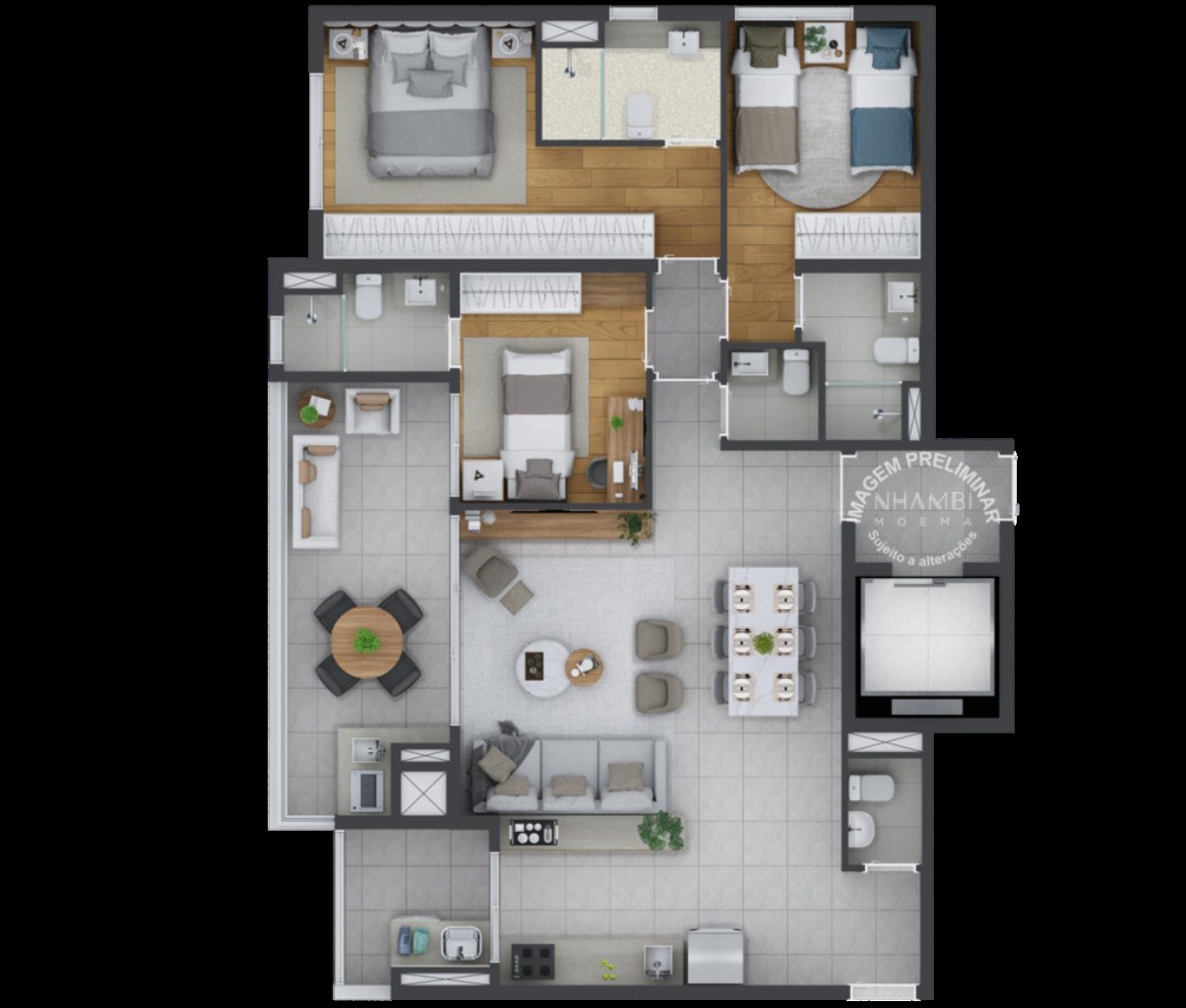 Apartamento, 3 quartos, 121 m² - Foto 20