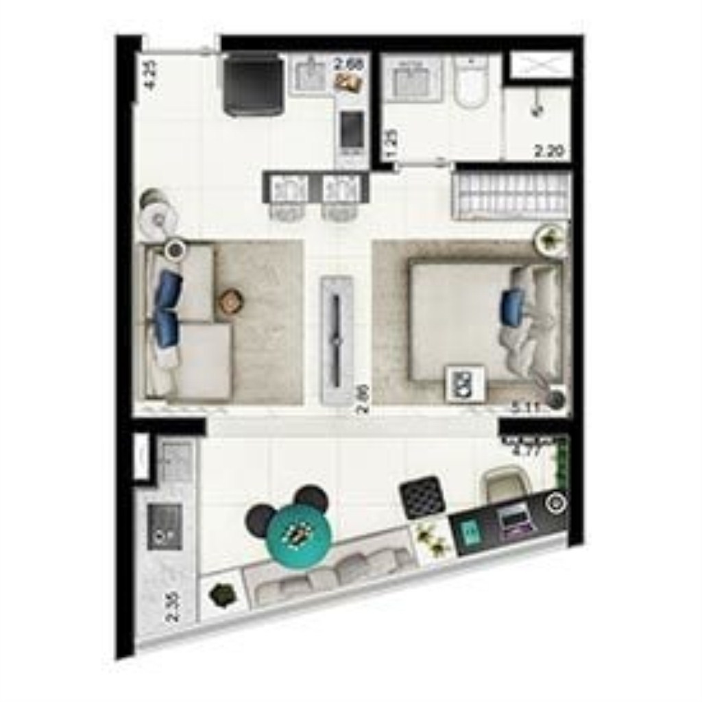 Apartamento, 2 quartos, 60 m² - Foto 33