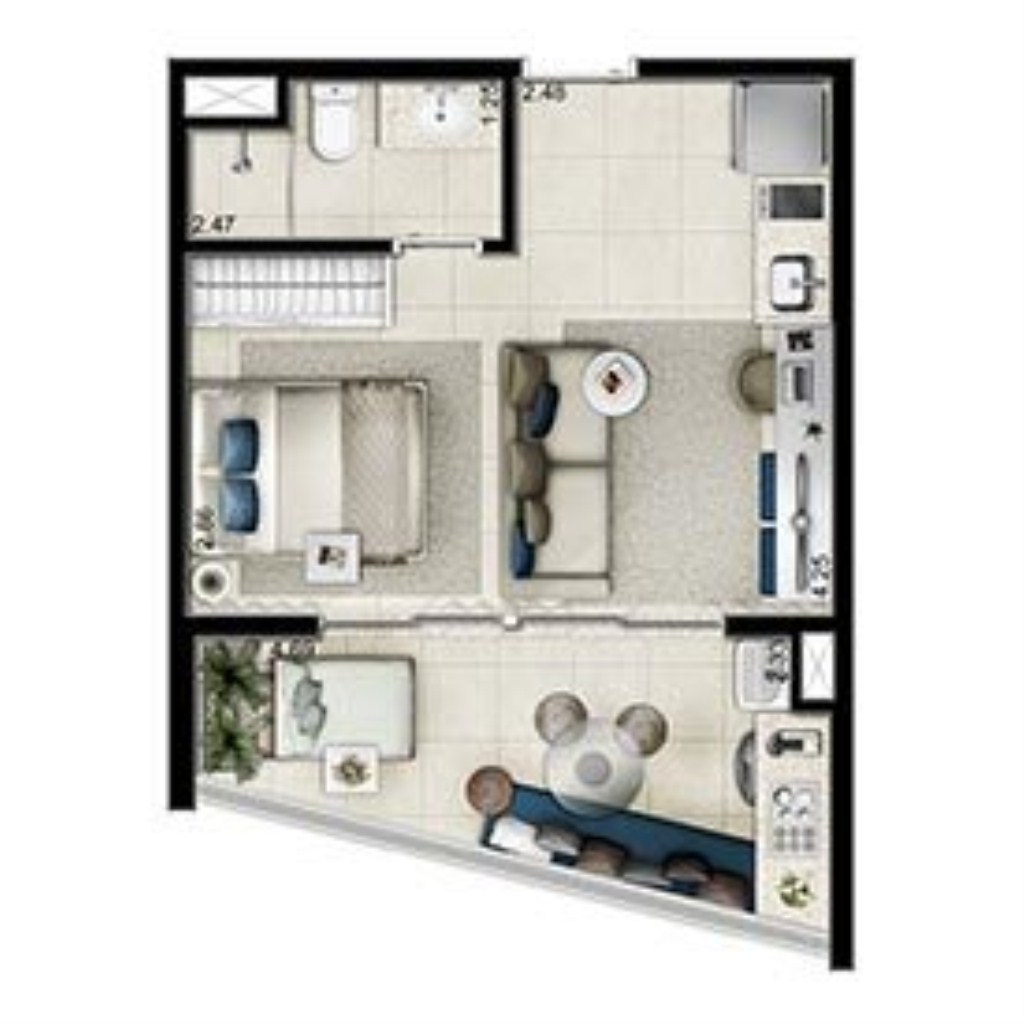Apartamento, 2 quartos, 60 m² - Foto 35