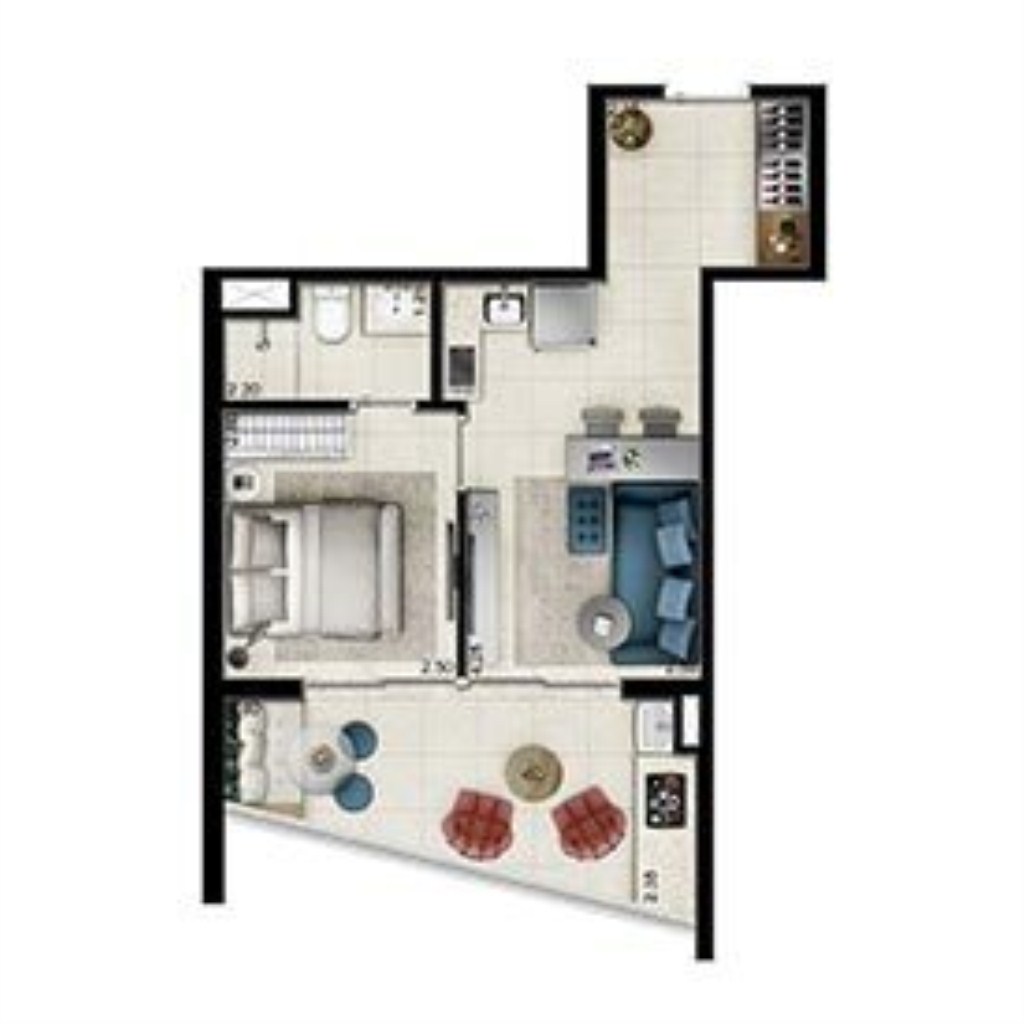 Apartamento, 2 quartos, 60 m² - Foto 36
