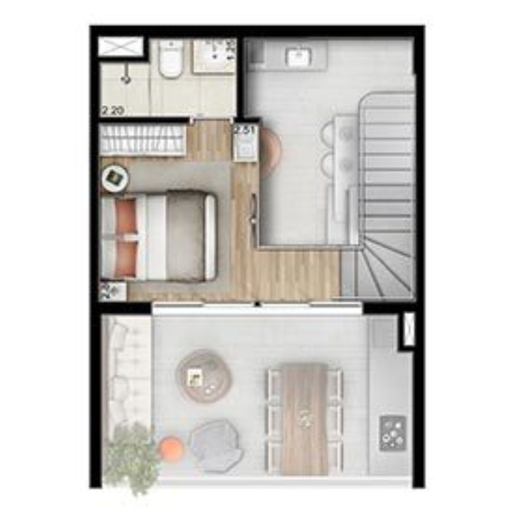 Apartamento, 2 quartos, 60 m² - Foto 39