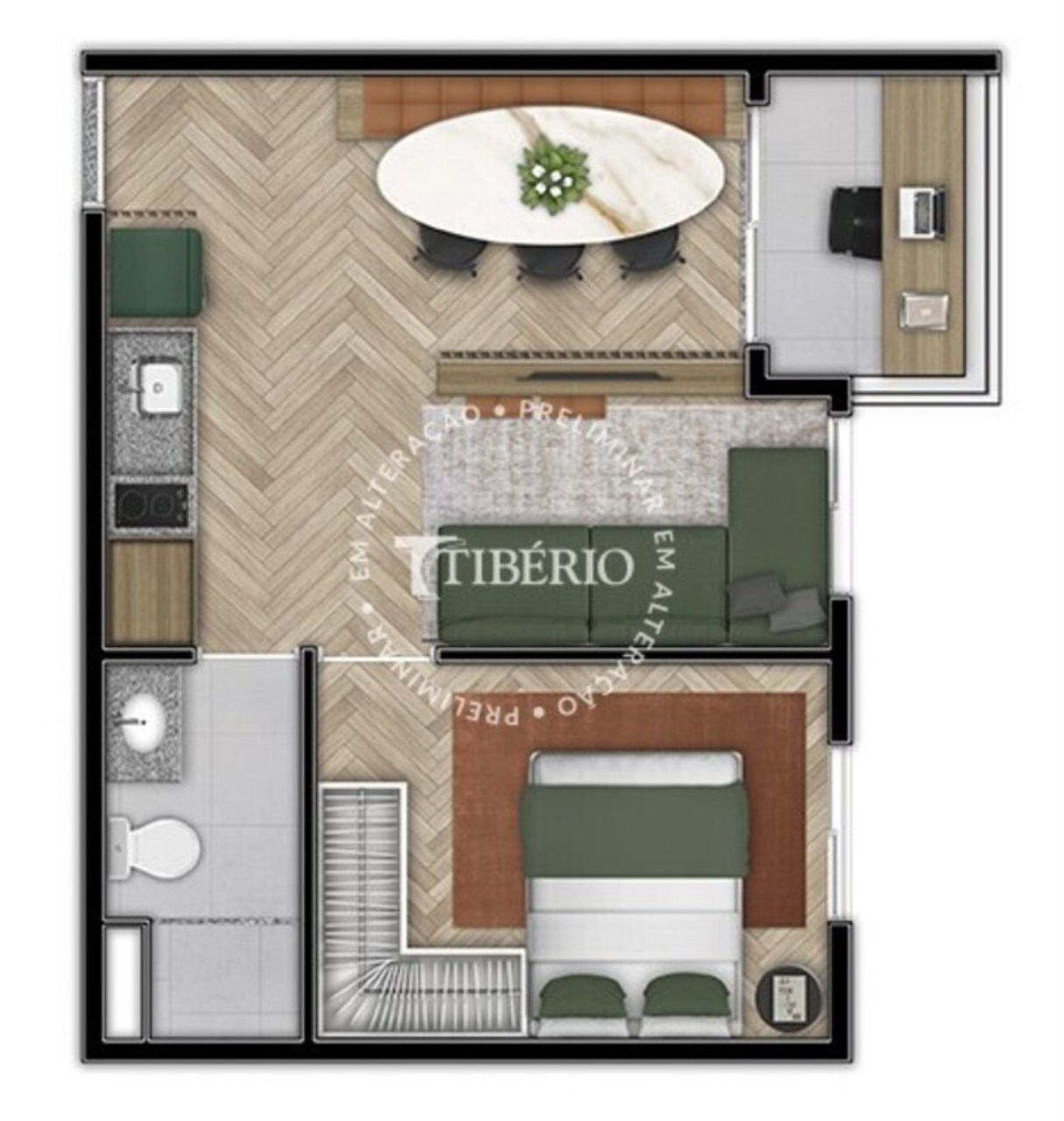 Apartamento à venda com 1 quarto, 25m² - Foto 26