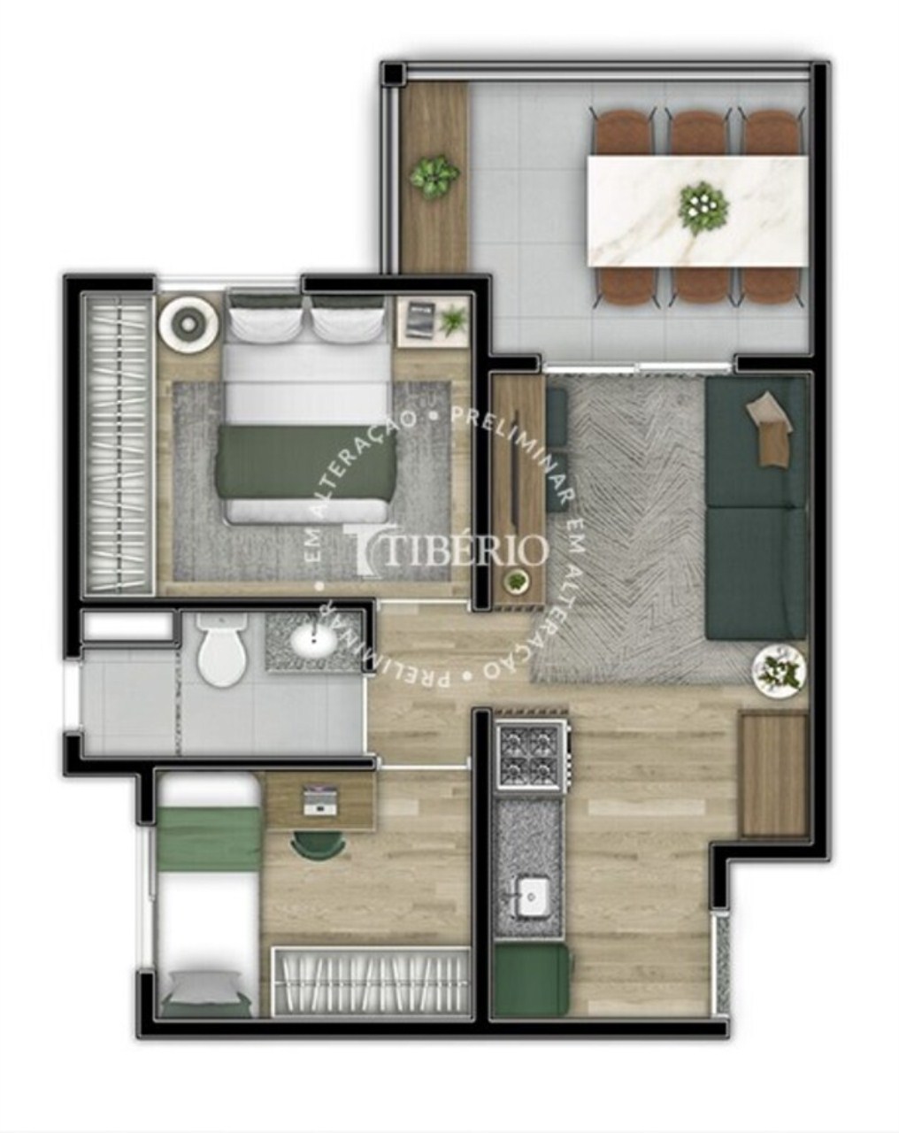 Apartamento à venda com 1 quarto, 25m² - Foto 29