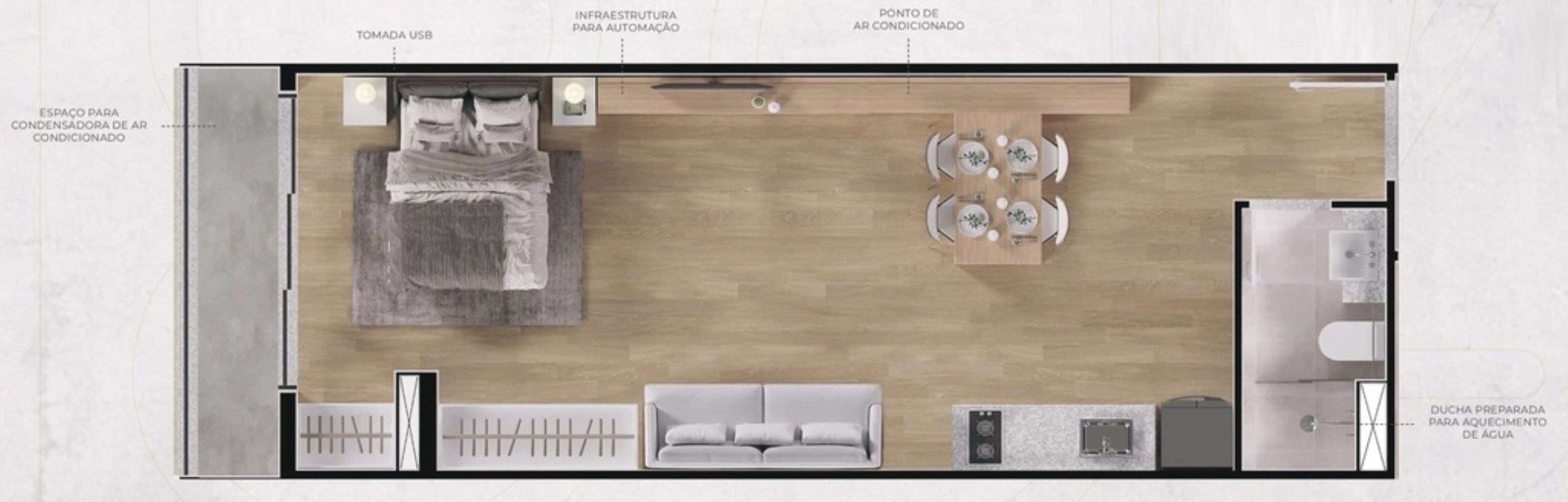 STUDIO RESIDENCIAL em São Paulo - SP, Jardins
