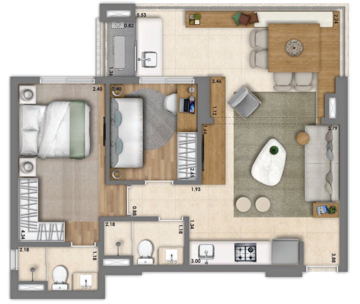 APARTAMENTO RESIDENCIAL em São Paulo - SP, Vila Mariana