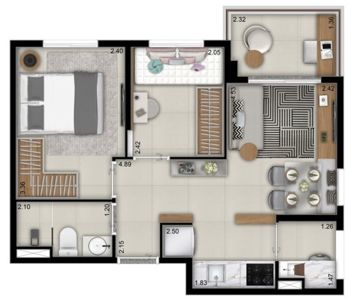 APARTAMENTO RESIDENCIAL em São Paulo - SP, Perdizes