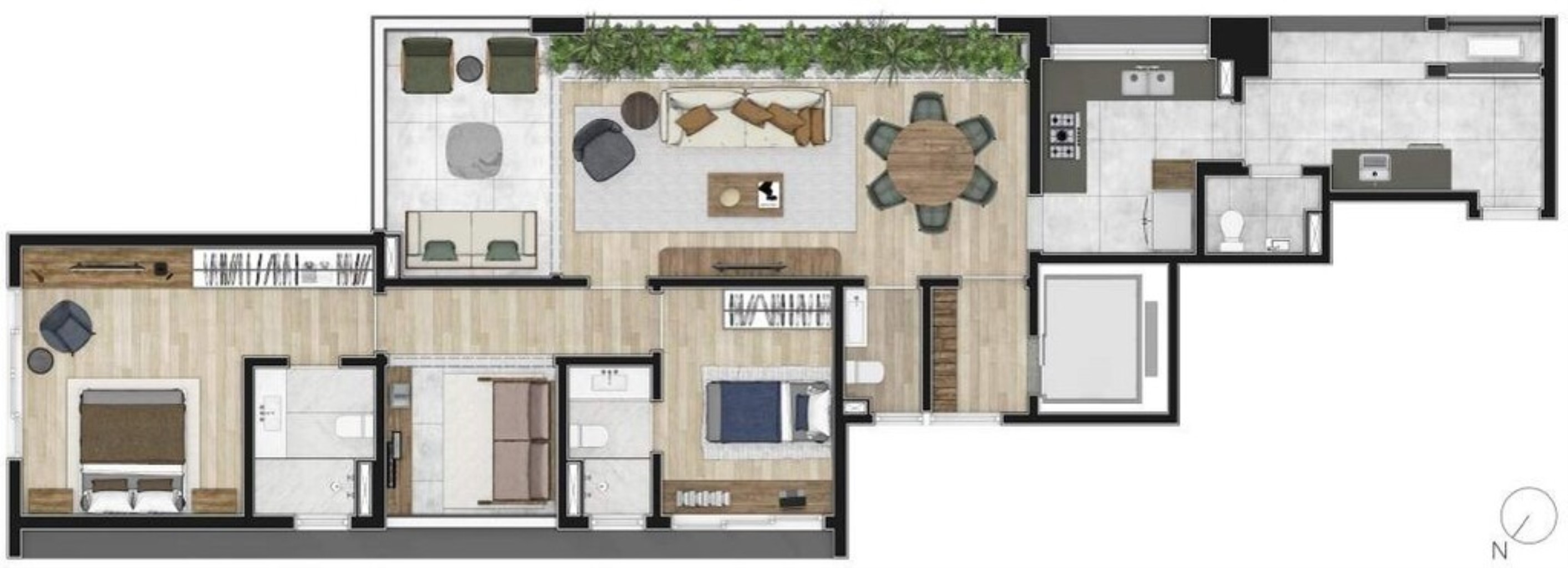 APARTAMENTO RESIDENCIAL em São Paulo - SP, Pinheiros