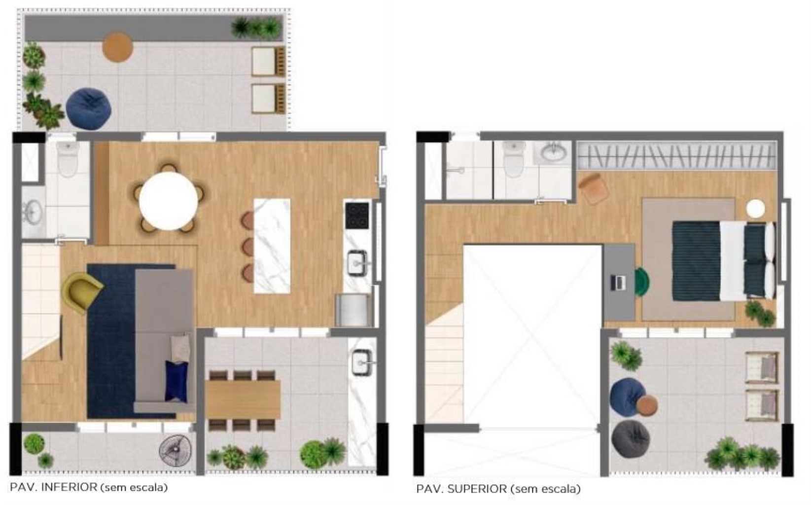 Apartamento, 1 quarto, 46 m² - Foto 25