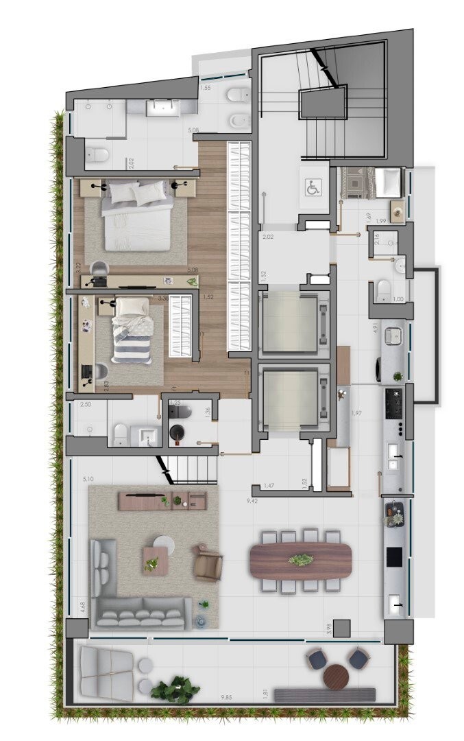 Apartamento, 2 quartos, 162 m² - Foto 25