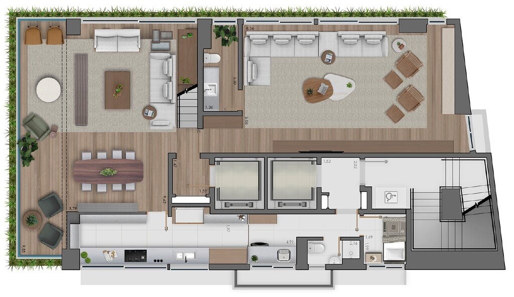 Apartamento, 2 quartos, 162 m² - Foto 27