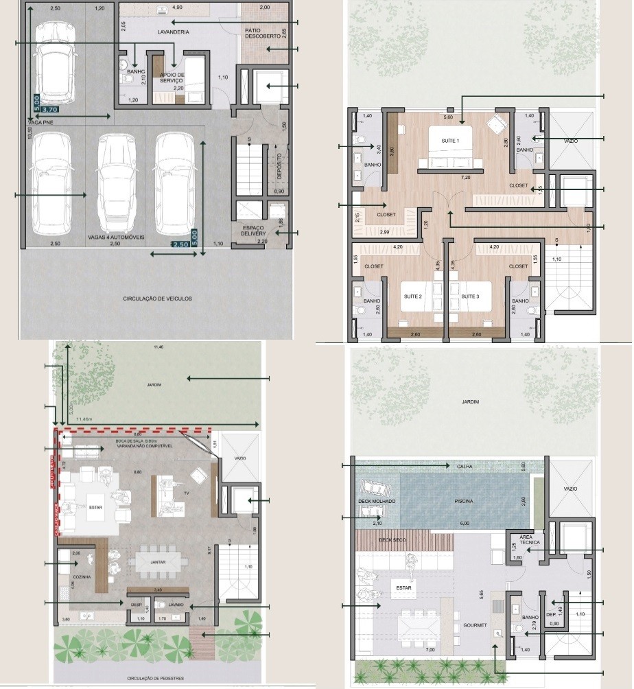 Casa de Condomínio, 3 quartos - Foto 19