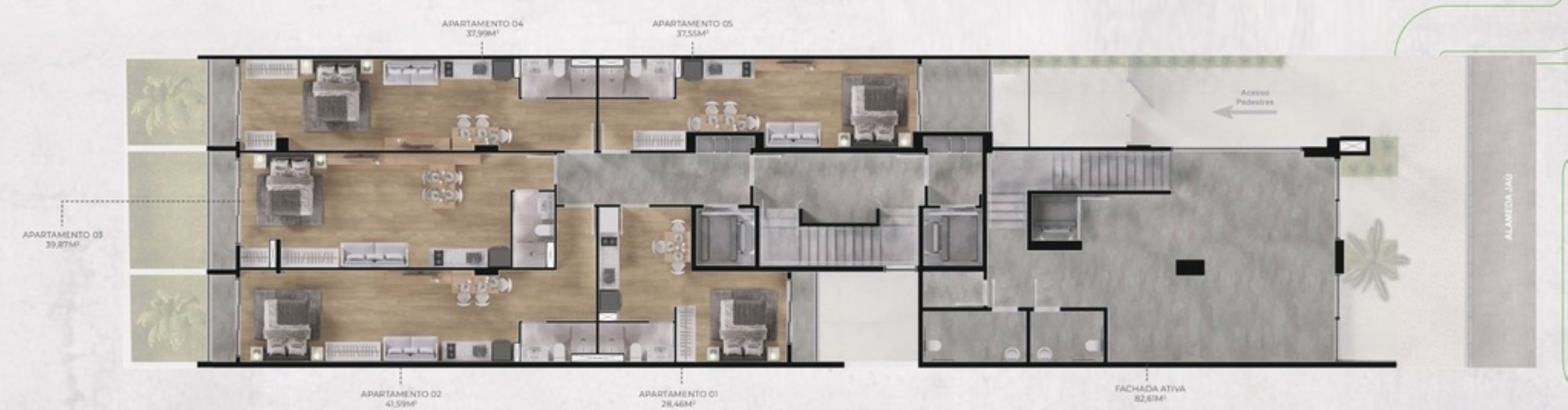 STUDIO RESIDENCIAL em São Paulo - SP, Jardins