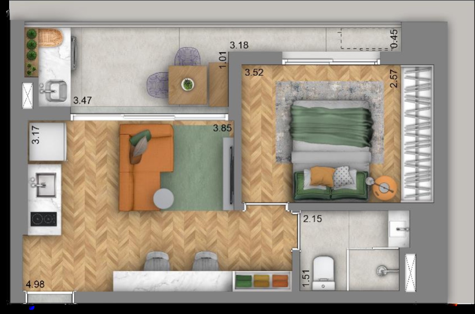 Apartamento, 3 quartos, 133 m² - Foto 20