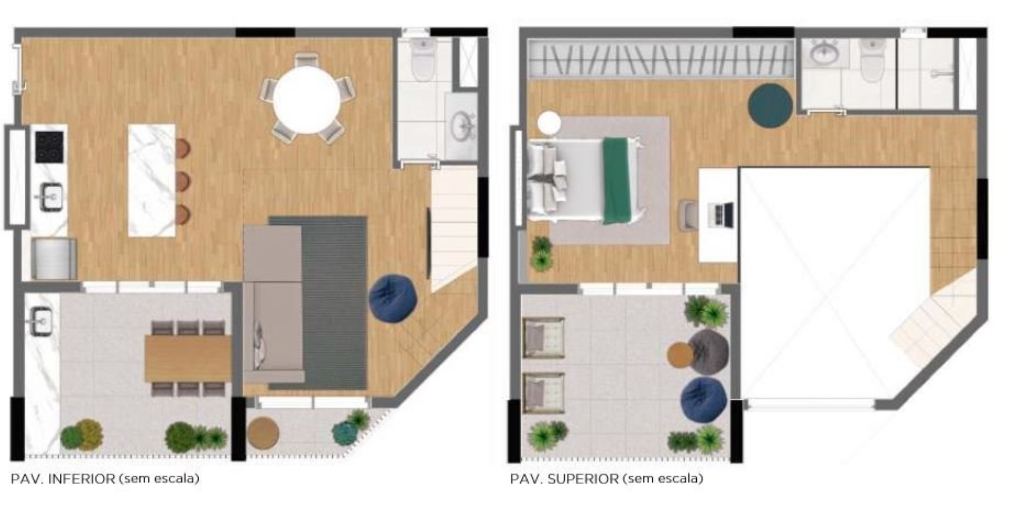Apartamento, 1 quarto, 46 m² - Foto 24