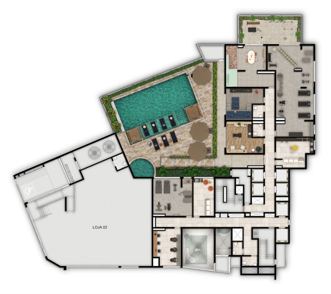 Apartamento, 2 quartos, 42 m² - Foto 28