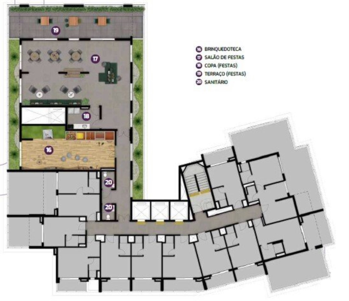 Apartamento, 1 quarto, 80 m² - Foto 22