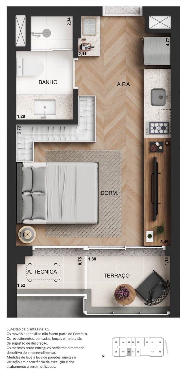 APARTAMENTO RESIDENCIAL em São Paulo - SP, Perdizes