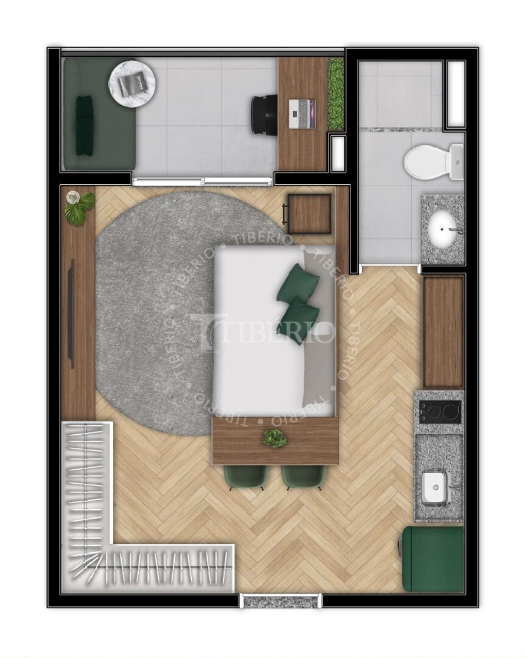 Apartamento, 1 quarto, 29 m² - Foto 26