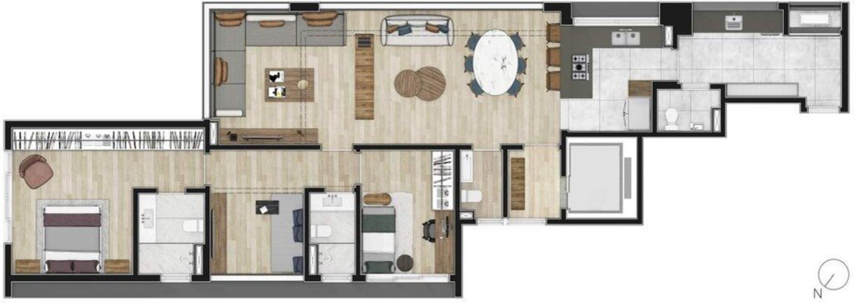 APARTAMENTO RESIDENCIAL em São Paulo - SP, Pinheiros