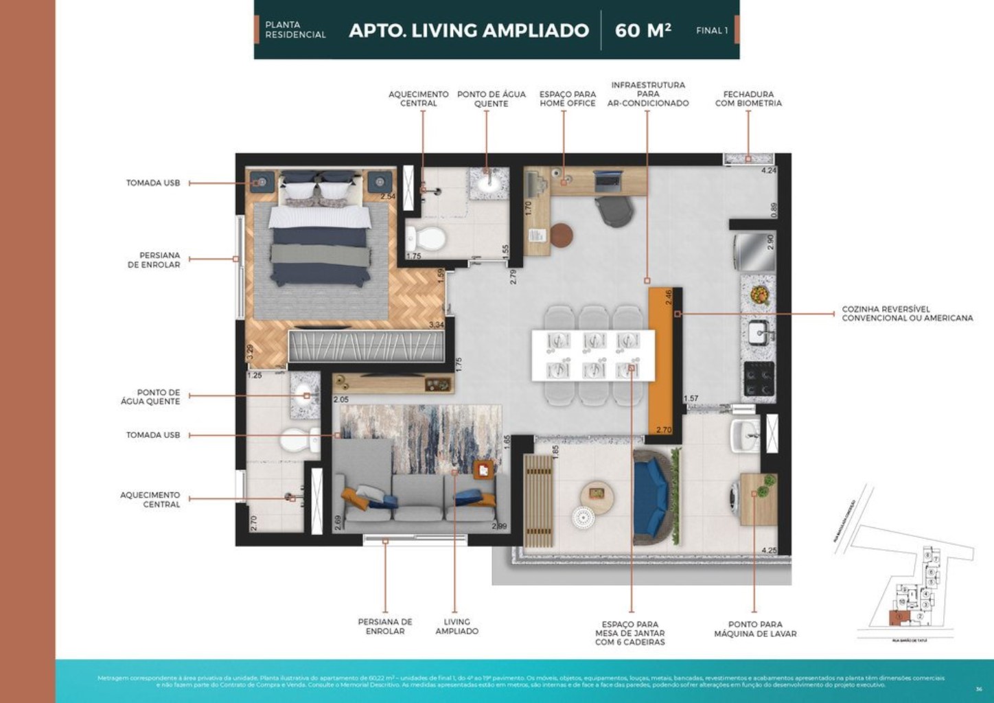 Apartamento, 2 quartos, 60 m² - Foto 32