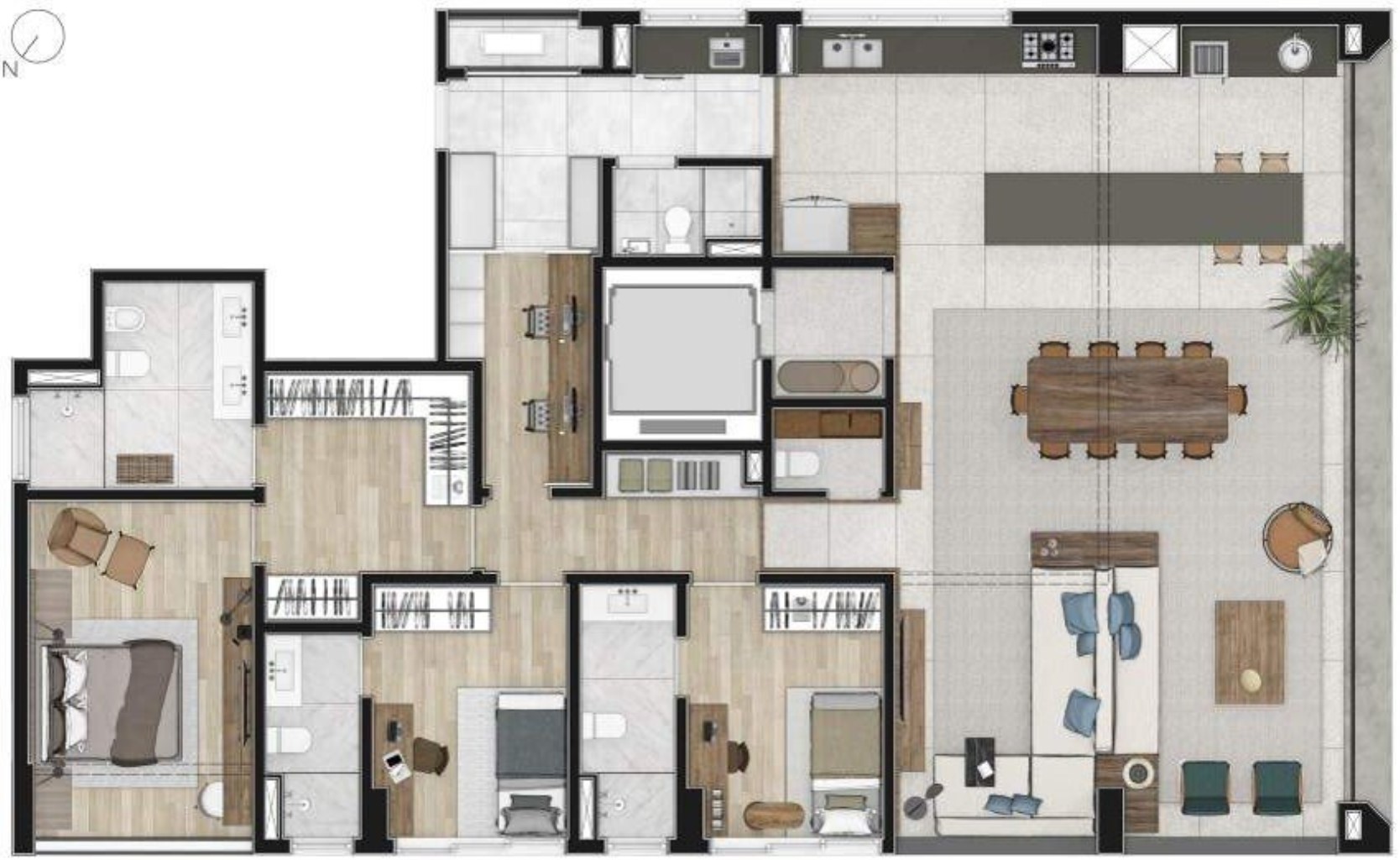 APARTAMENTO RESIDENCIAL em São Paulo - SP, Pinheiros