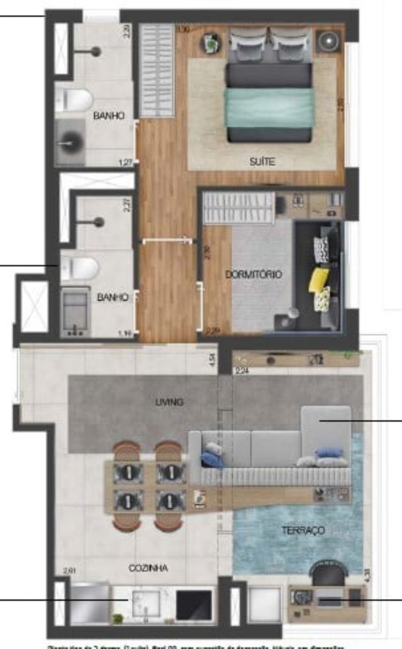 Apartamento, 1 quarto, 33 m² - Foto 26