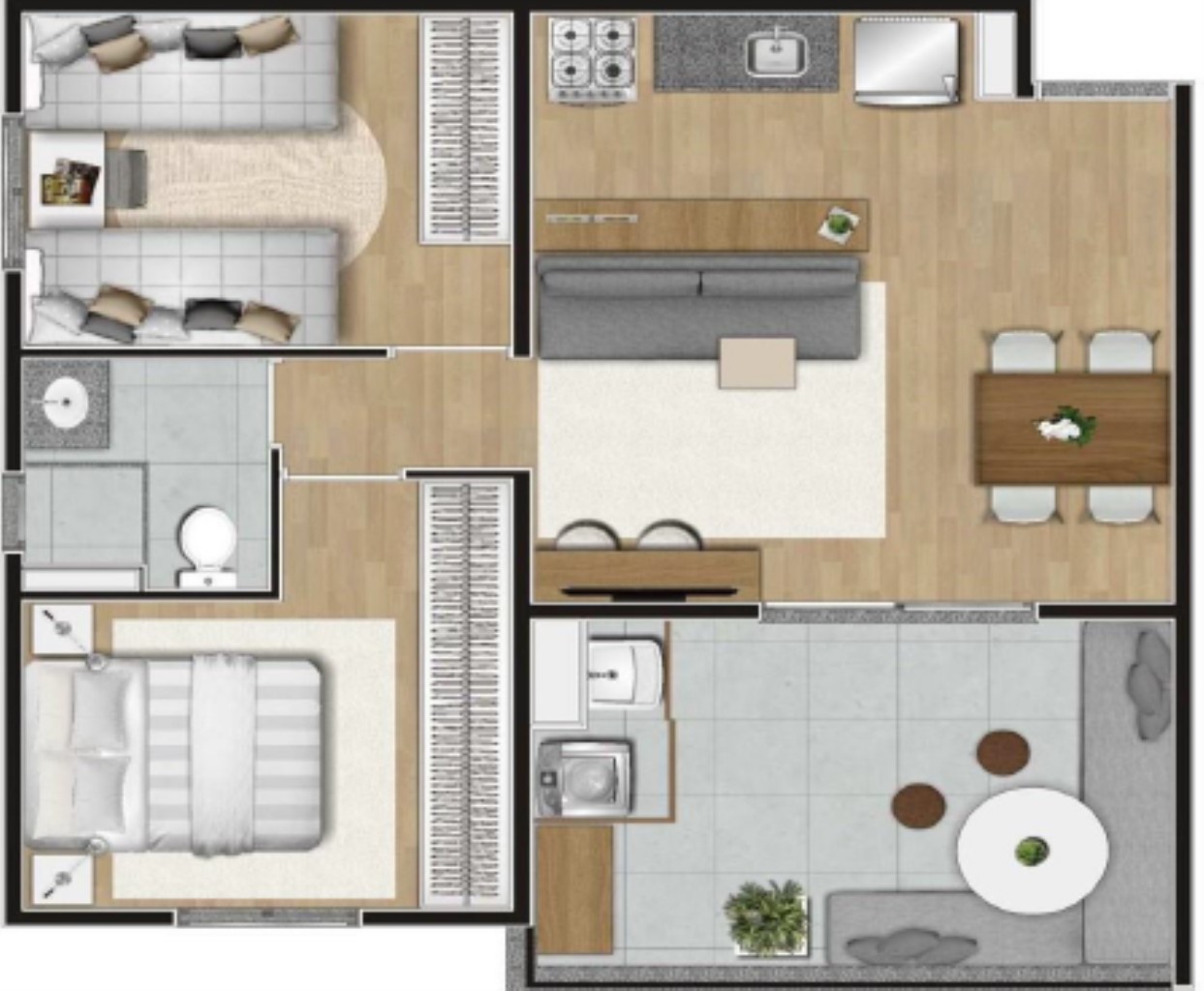 Apartamento, 1 quarto, 24 m² - Foto 17