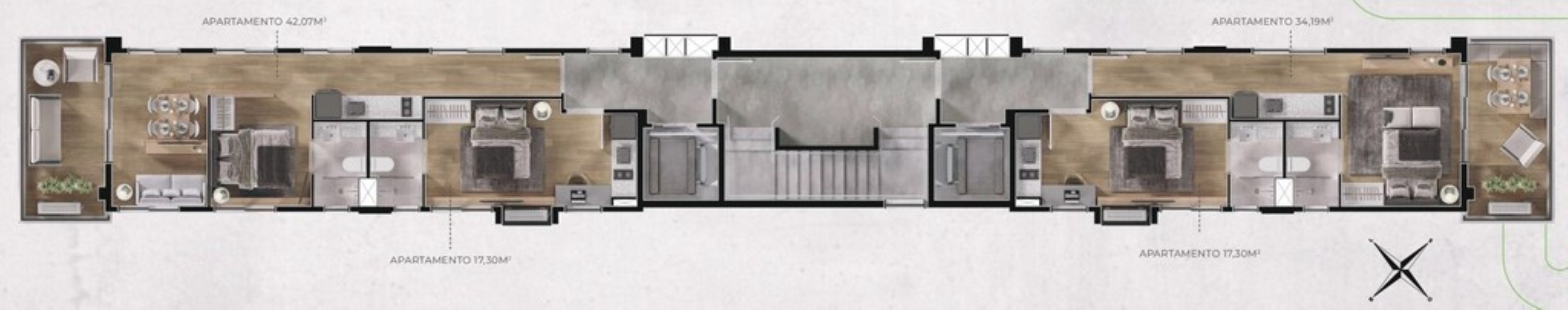 STUDIO RESIDENCIAL em São Paulo - SP, Jardins