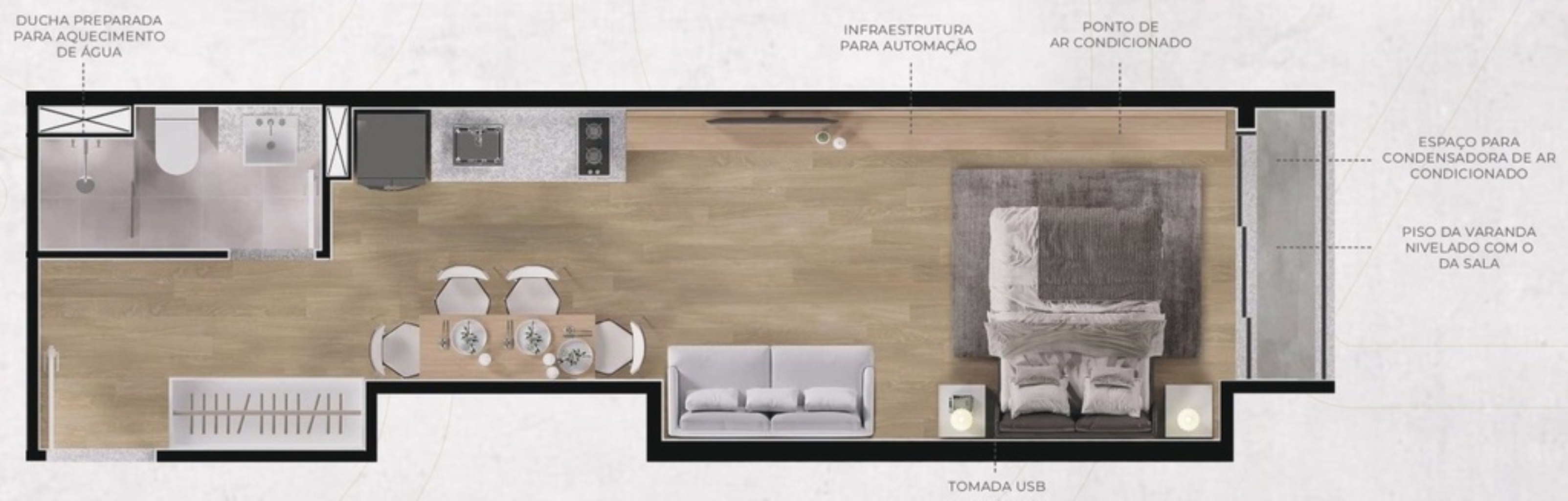 STUDIO RESIDENCIAL em São Paulo - SP, Jardins