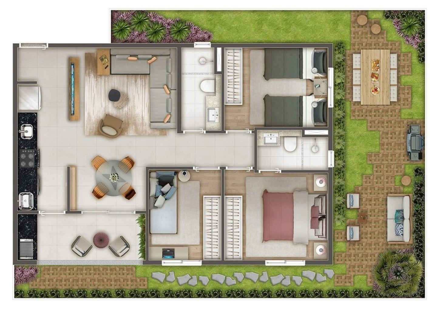 Apartamento, 3 quartos, 90 m² - Foto 23
