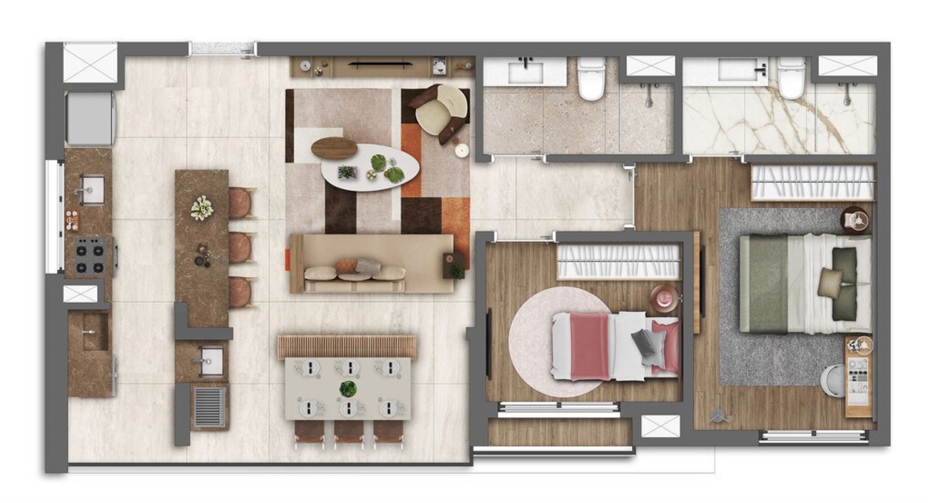 Apartamento, 1 quarto, 23 m² - Foto 21