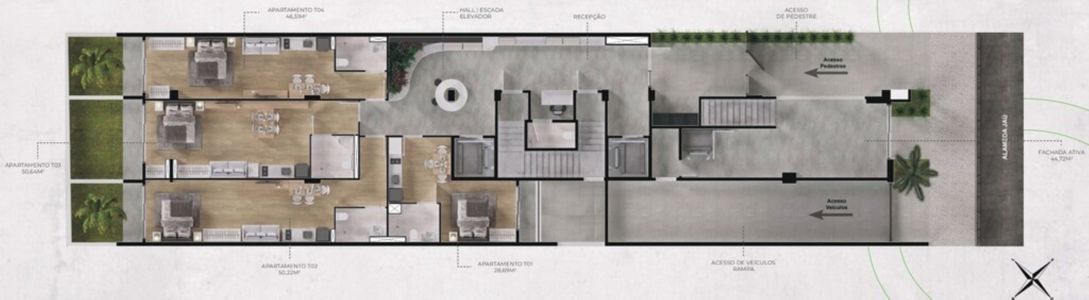 STUDIO RESIDENCIAL em São Paulo - SP, Jardins