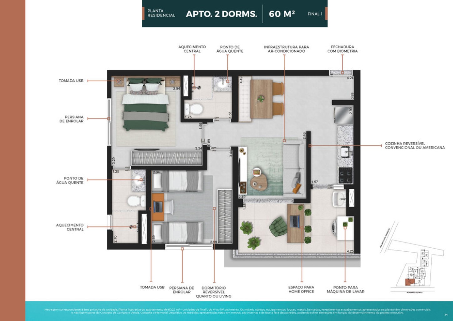 Apartamento, 1 quarto, 27 m² - Foto 31