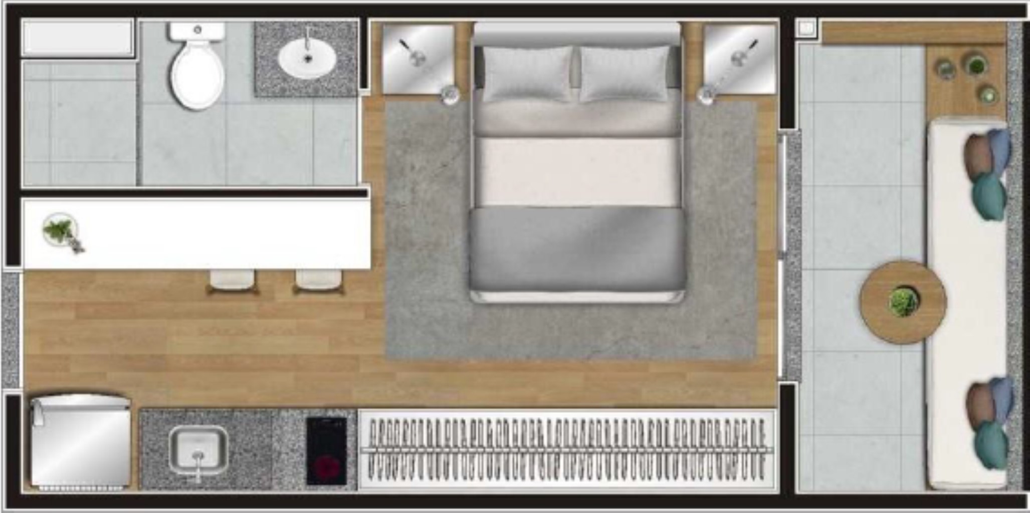 Apartamento, 1 quarto, 24 m² - Foto 15