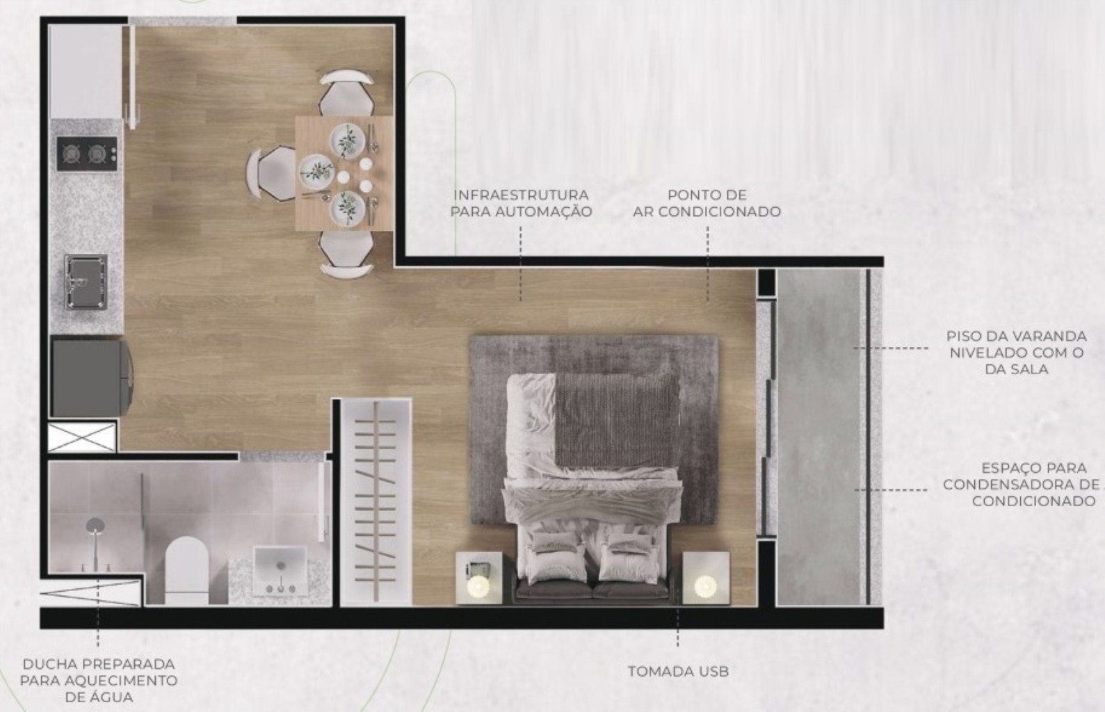 STUDIO RESIDENCIAL em São Paulo - SP, Jardins