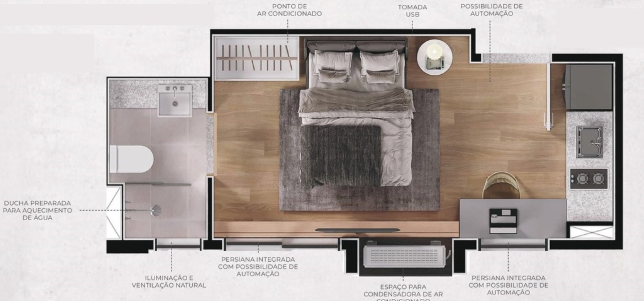 STUDIO RESIDENCIAL em São Paulo - SP, Jardins