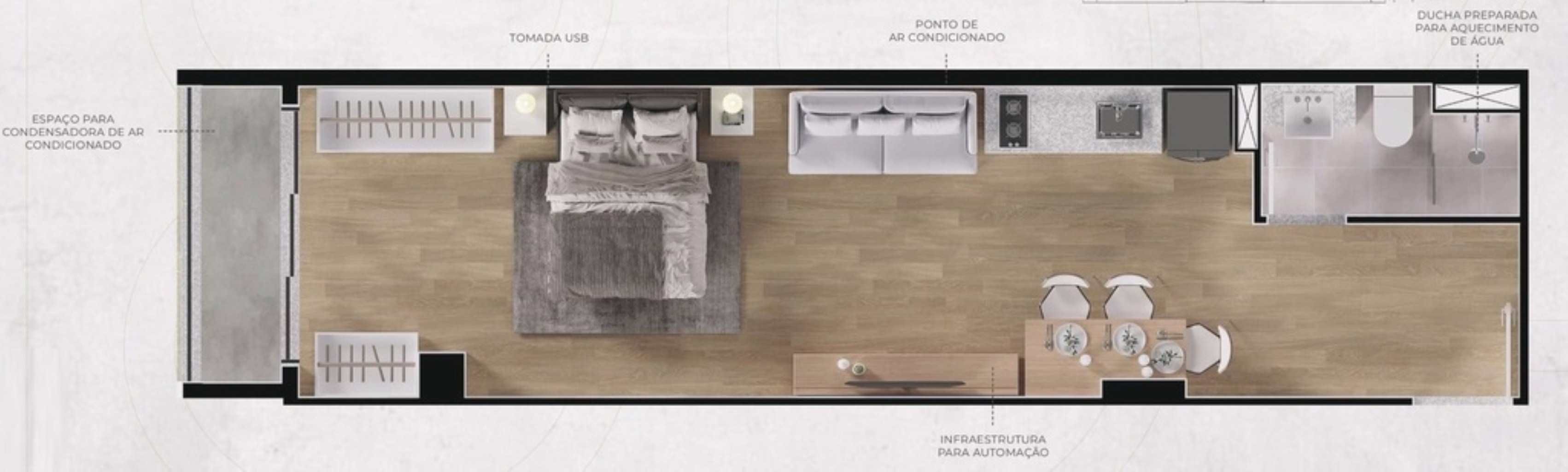 STUDIO RESIDENCIAL em São Paulo - SP, Jardins