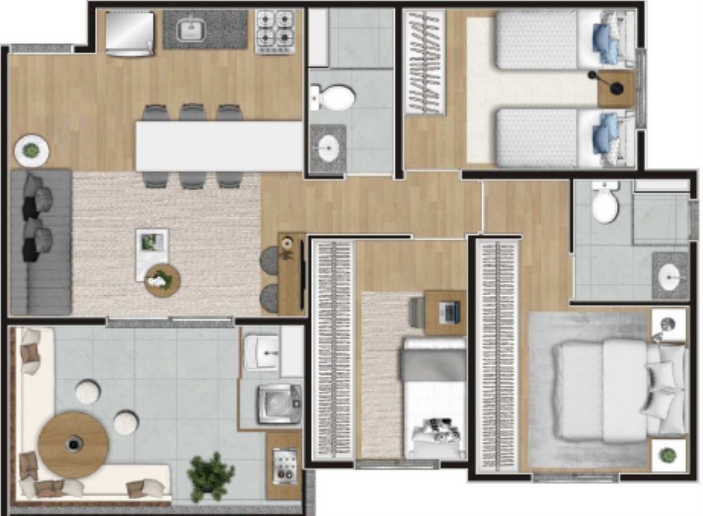 Apartamento, 1 quarto, 24 m² - Foto 18