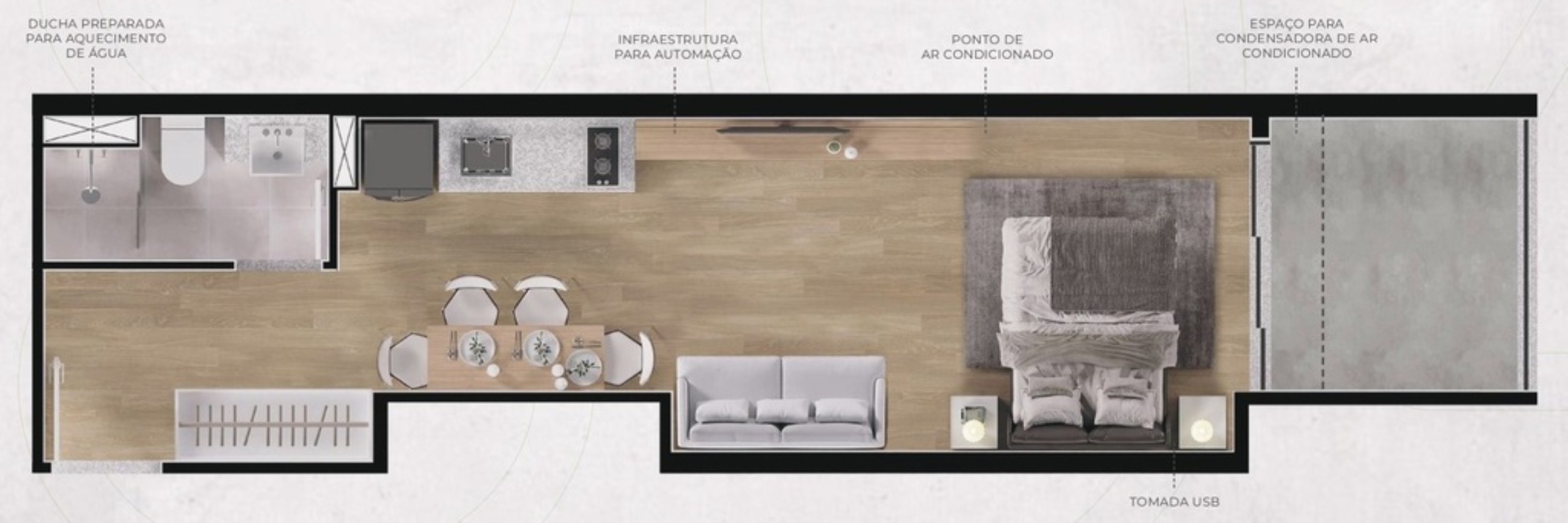 STUDIO RESIDENCIAL em São Paulo - SP, Jardins