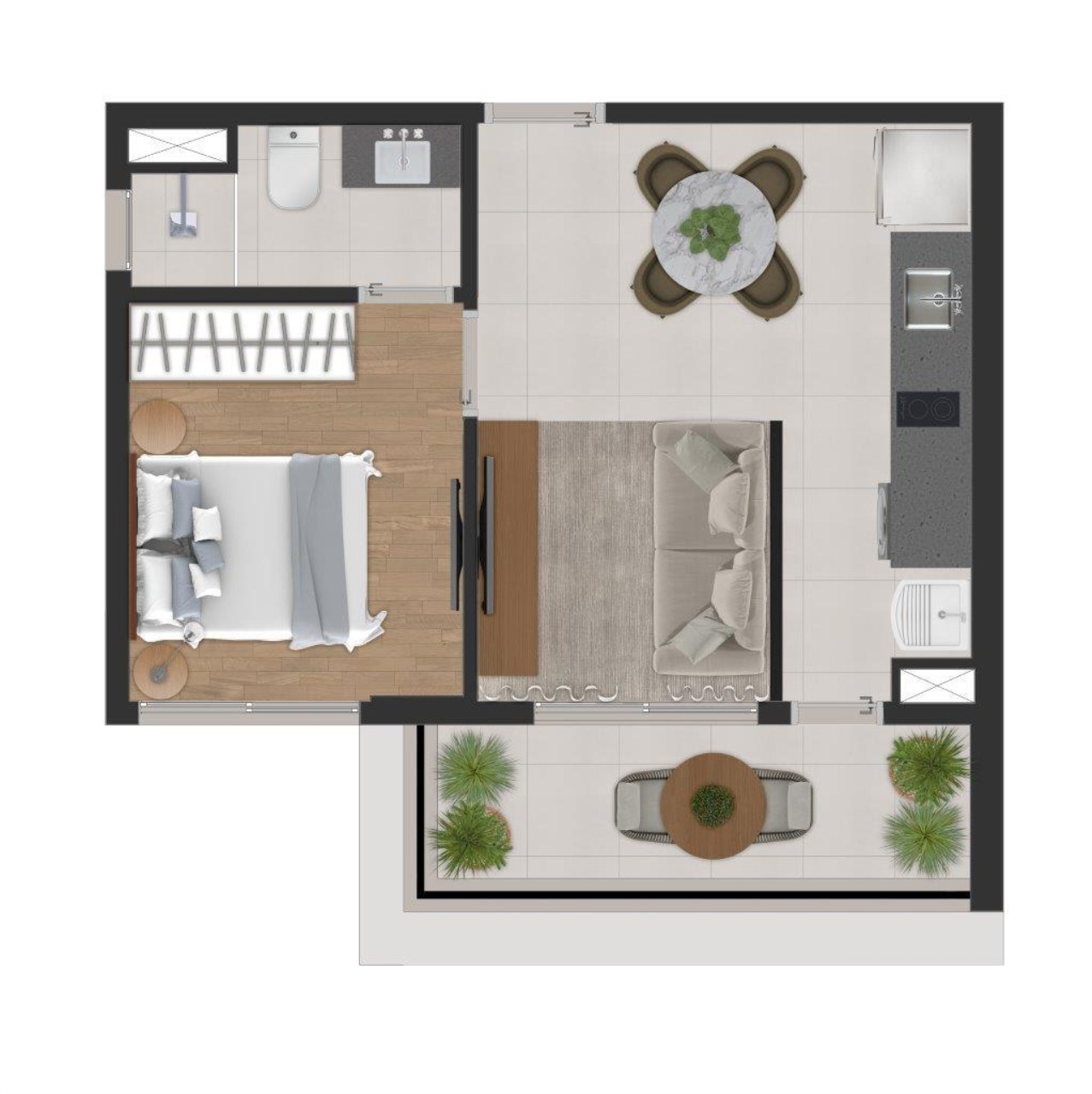 Apartamento, 2 quartos, 59 m² - Foto 33