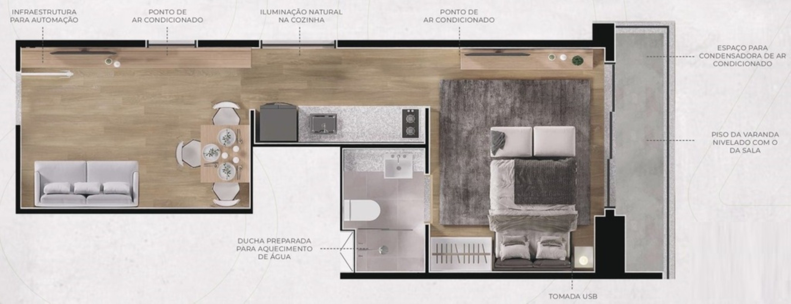 STUDIO RESIDENCIAL em São Paulo - SP, Jardins