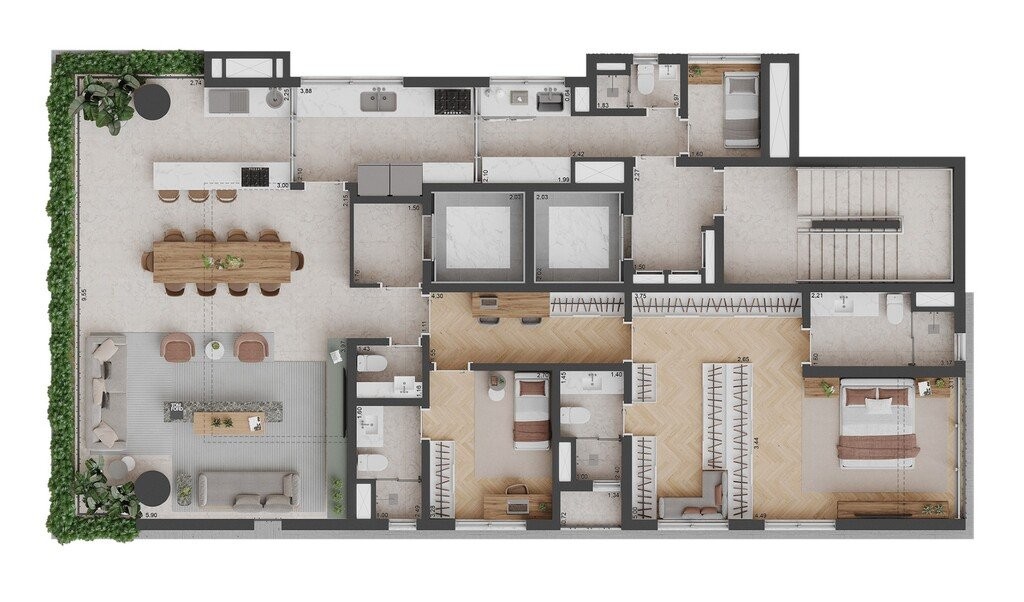 Apartamento, 3 quartos, 432 m² - Foto 20