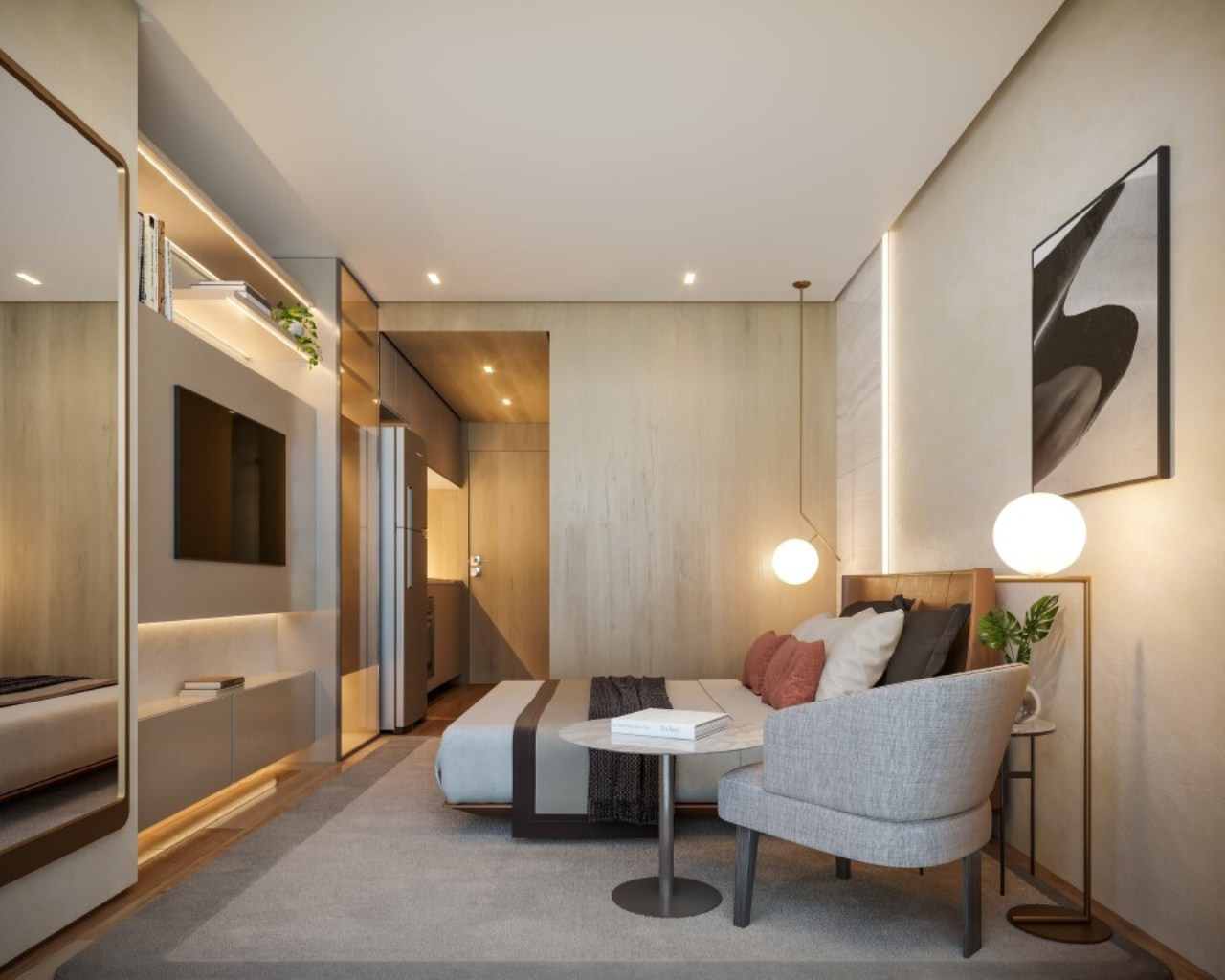 Apartamento, 1 quarto, 27 m² - Foto 6
