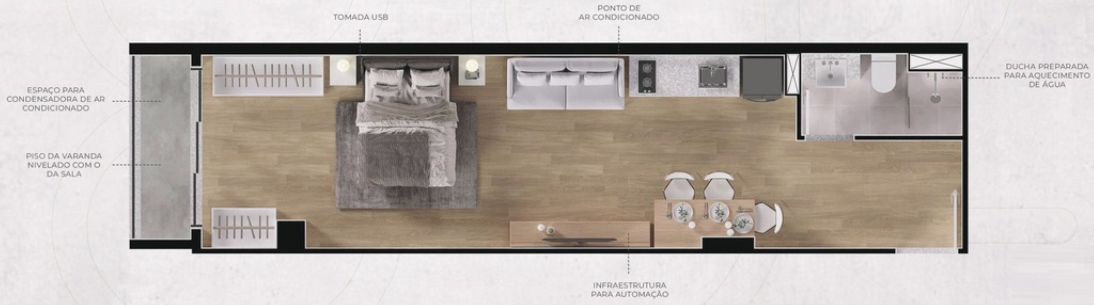 STUDIO RESIDENCIAL em São Paulo - SP, Jardins