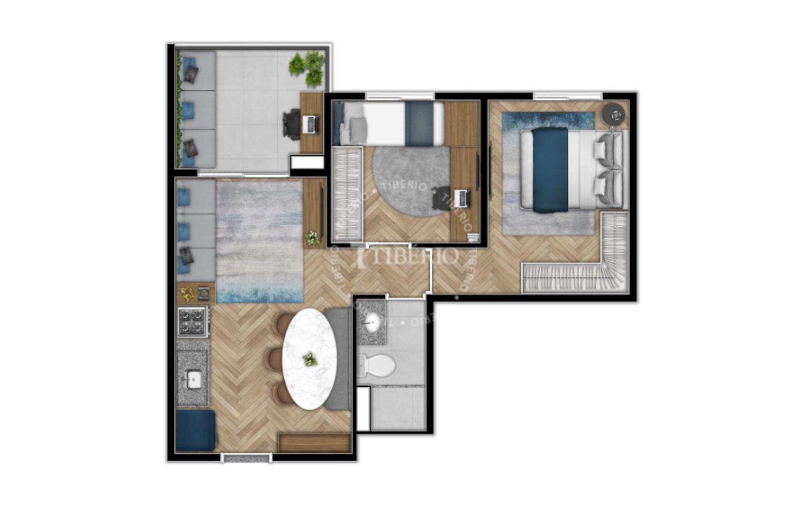 Apartamento, 2 quartos, 52 m² - Foto 40